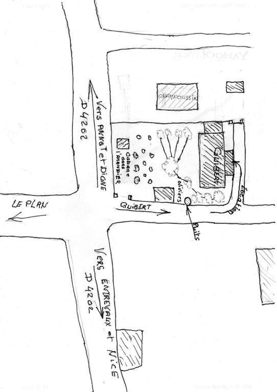 Studio Massacan Entrevaux Buitenkant foto